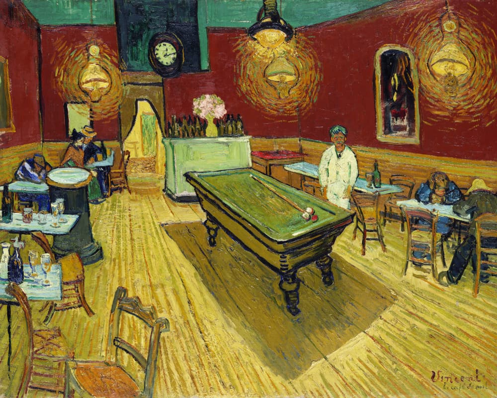 Le Café De Nuit (the Night Café) (1888) By Vincent Van Gogh by Vincent Van Gogh — canvas wall art