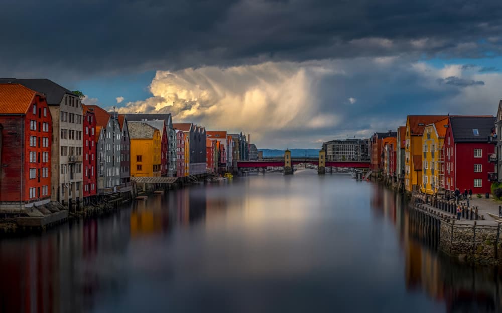 Colorful Riverside Views by Rana Jabeen — canvas wall art