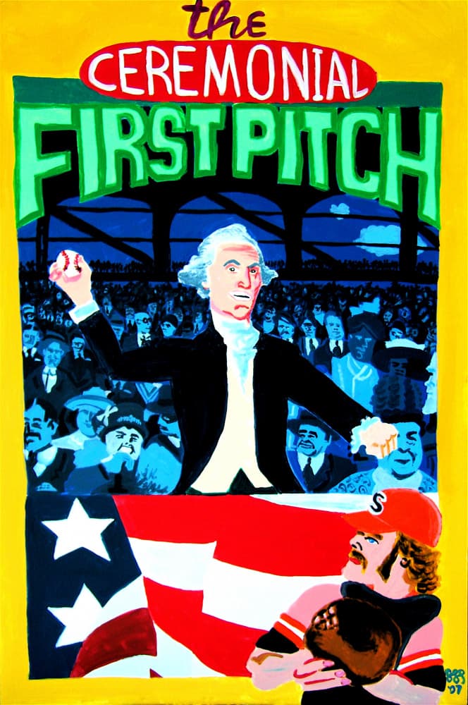 First Pitch by Steve Spencer — canvas wall art