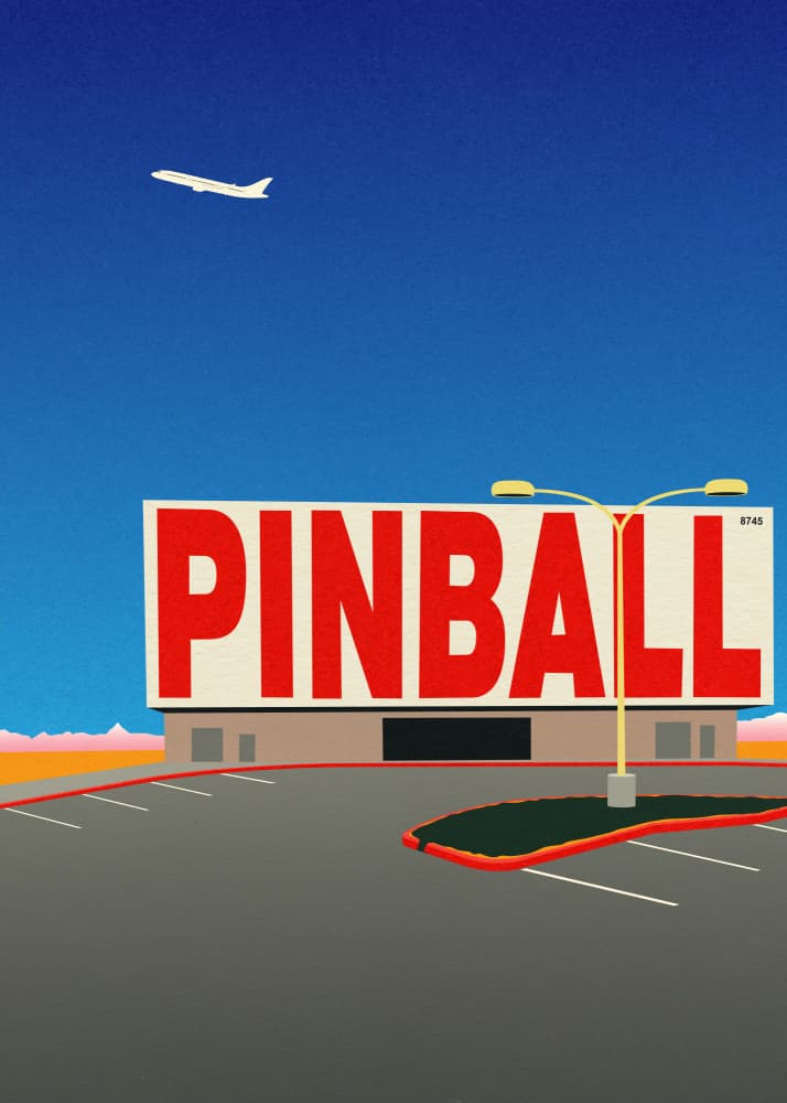 Las Vegas Pinball by Rosi Feist — canvas wall art