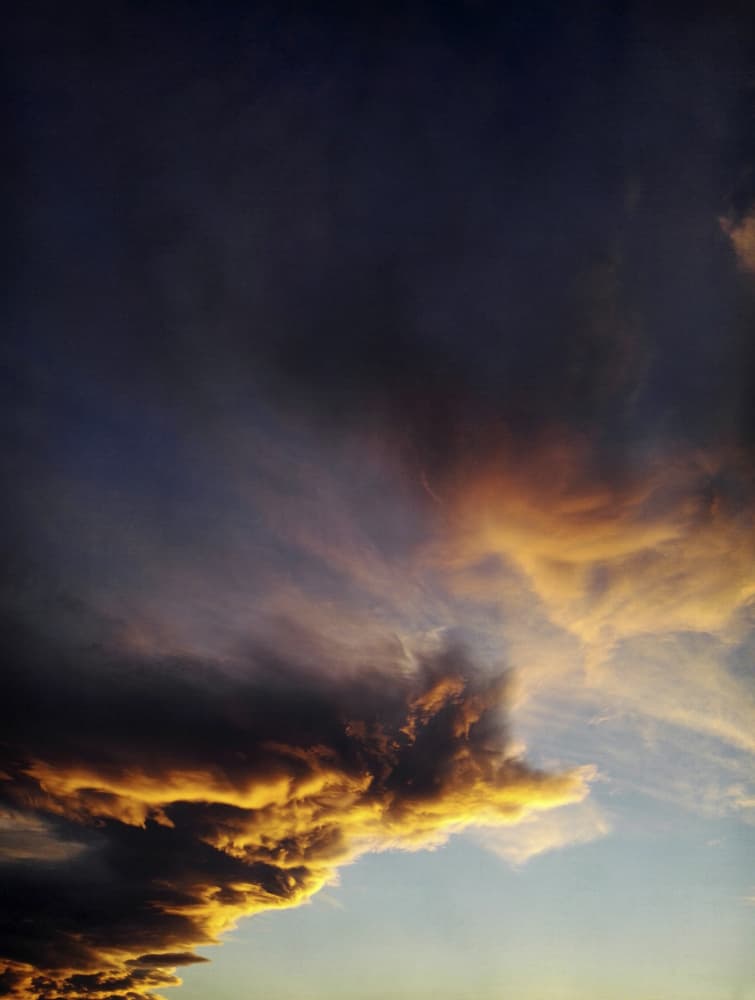 Dramatic Golden Clouds by Angelo Cerantola — canvas wall art