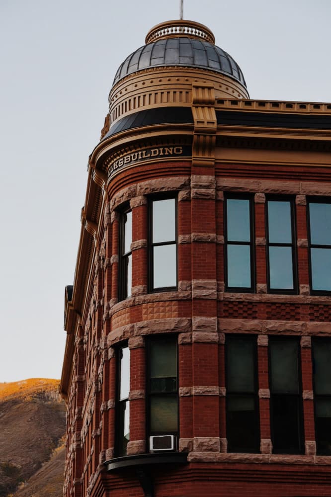 Historic Corner Building by Del Mundo Imagery — canvas wall art