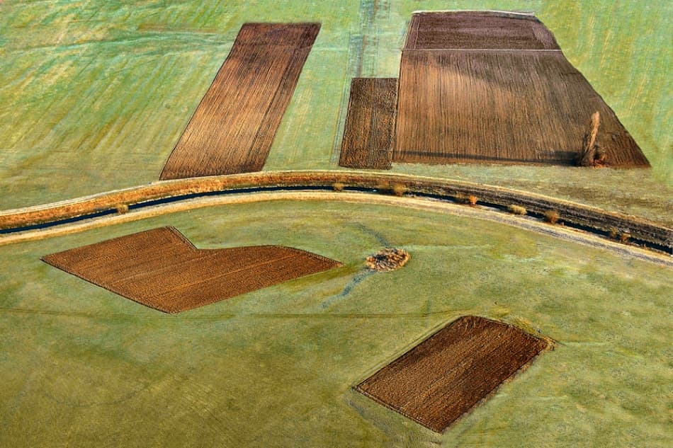 Cultivated Earth Patterns by Jure Kravanja — canvas wall art