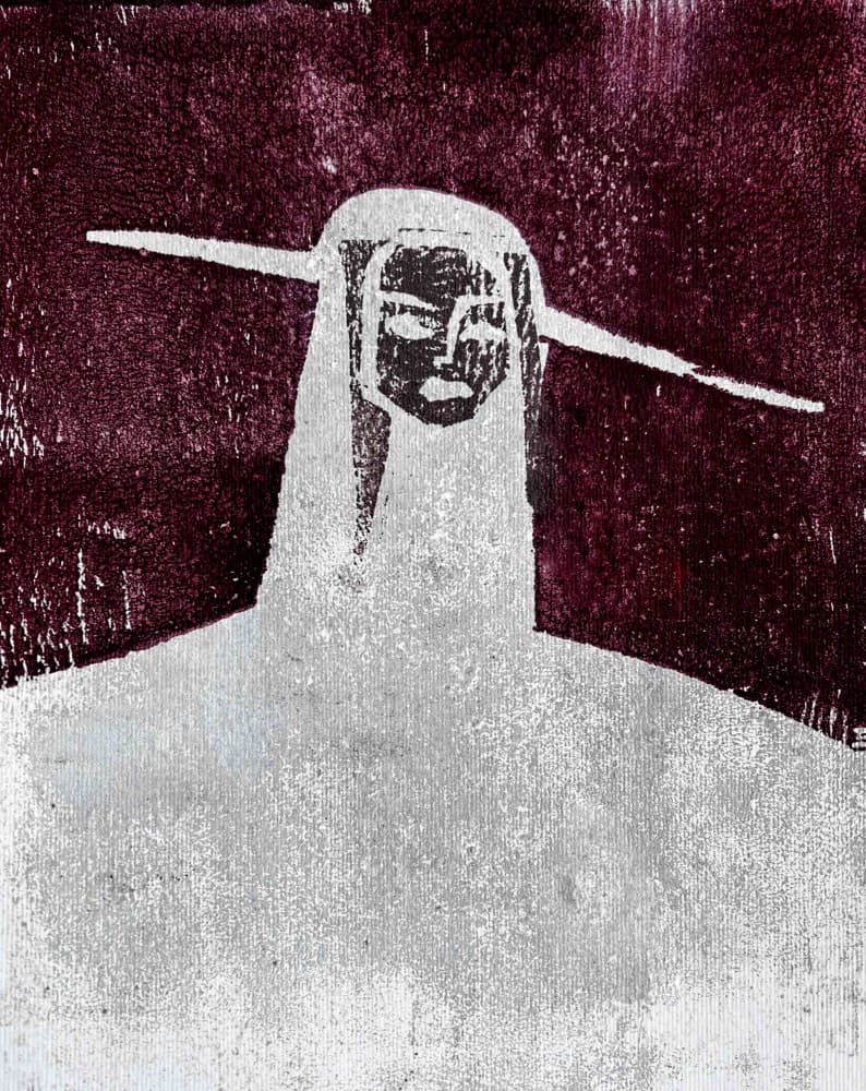 Abstract Christ Redeemer by Christina Misuro — canvas wall art