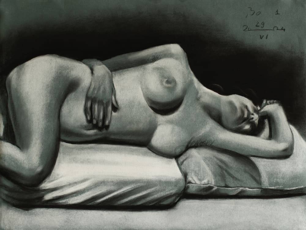 Model Session - 29-06-24 - 1 by Corné Akkers — canvas wall art