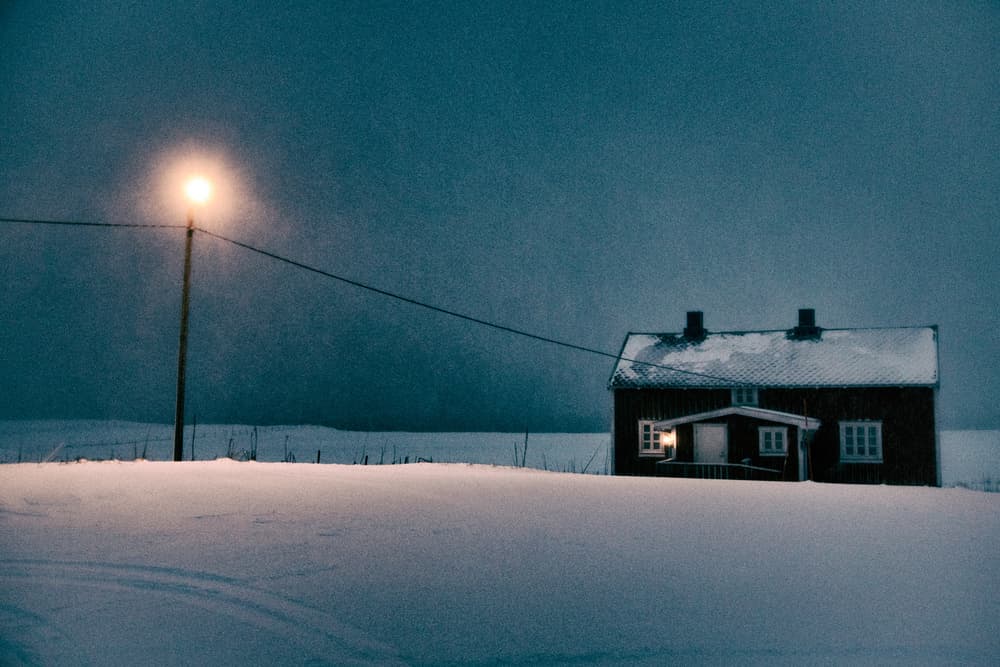 Cozy Winter Light by txules — canvas wall art