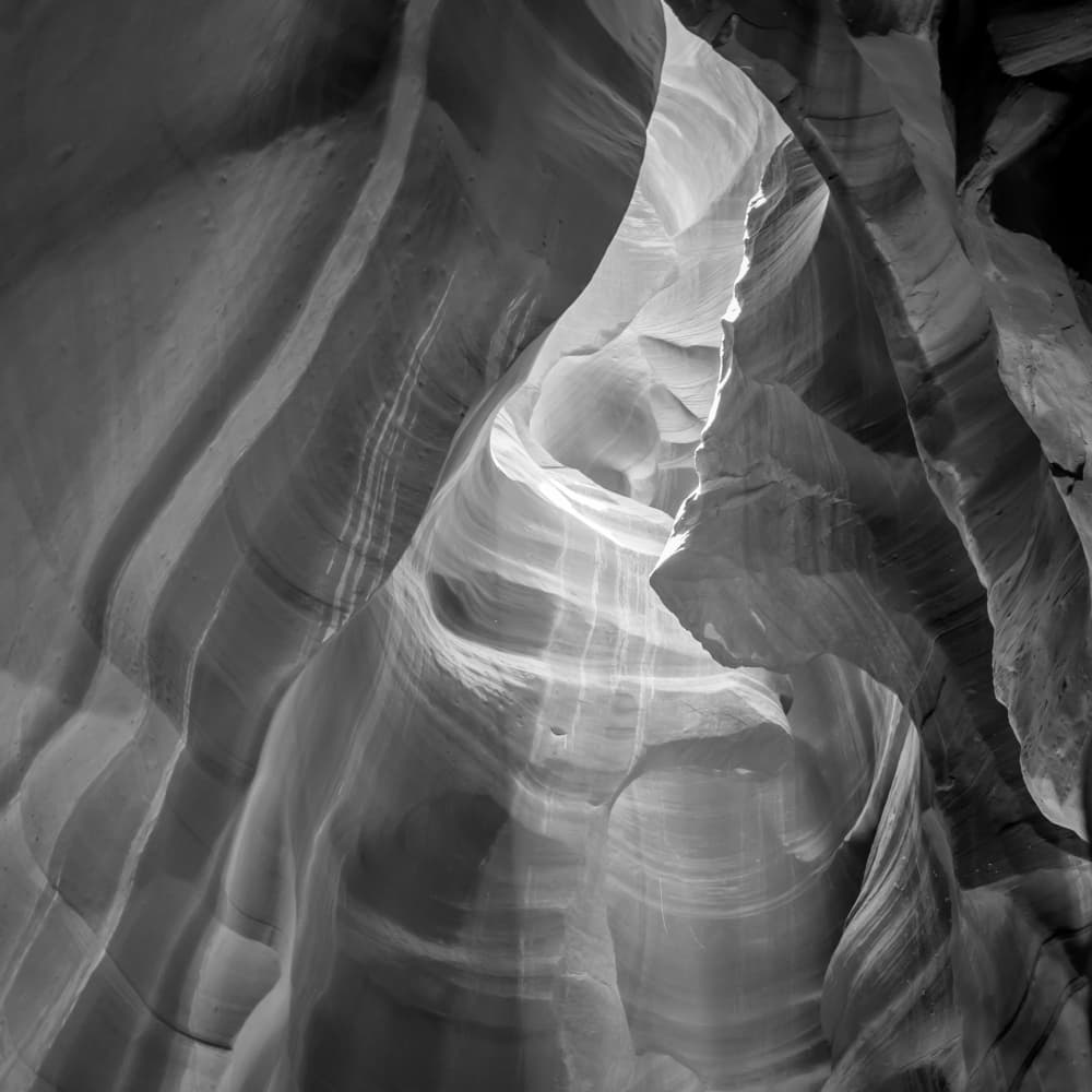 Flowing Canyon Light by Melanie Viola — canvas wall art