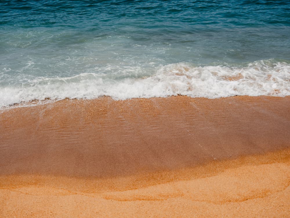 Gentle Ocean Shore by Photolovers — canvas wall art