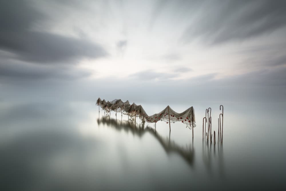 Ethereal Water Structure by Jose Beut — canvas wall art