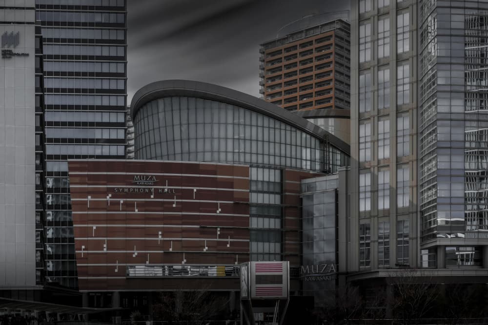 Kawasaki Symphony Complex by Tomoshi Hara — canvas wall art