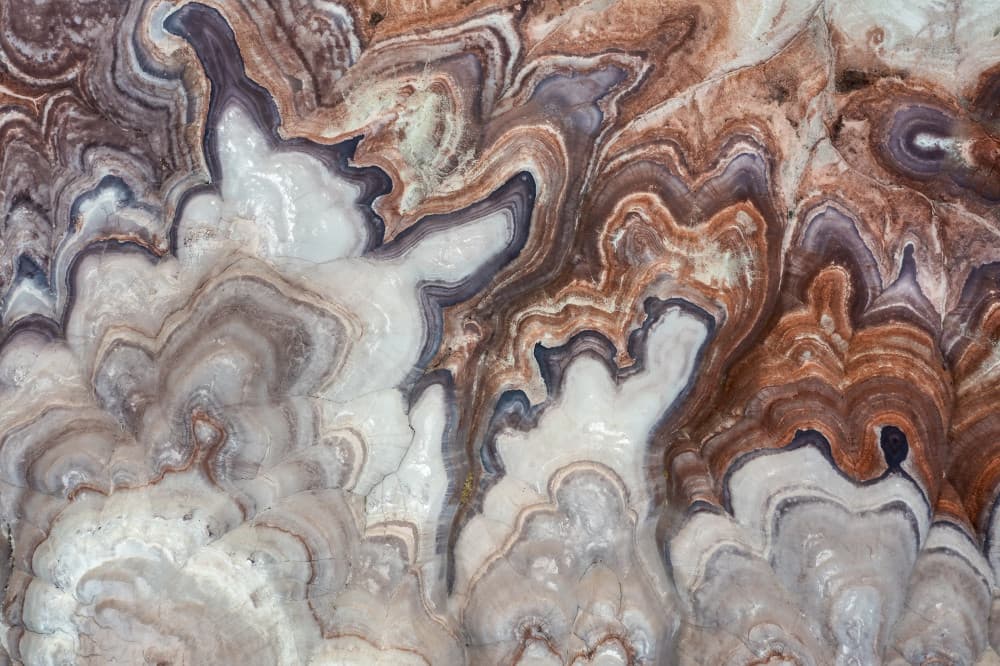 Abstract Stone Layers by Shenshen Dou — canvas wall art