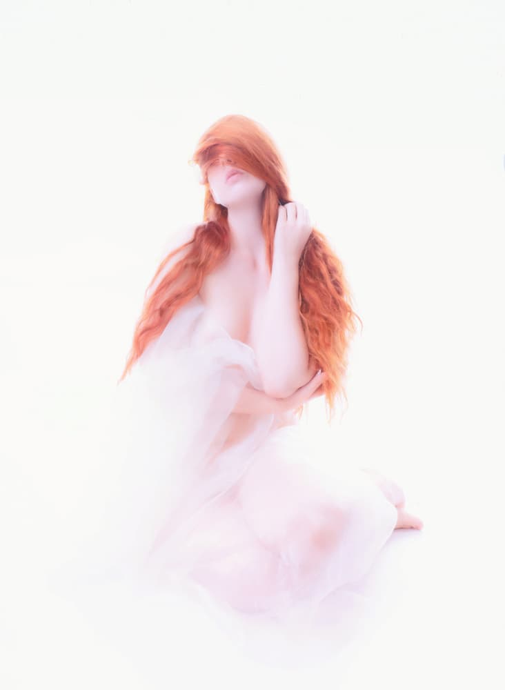 Ethereal Redhead Dream by Colin Dixon — canvas wall art
