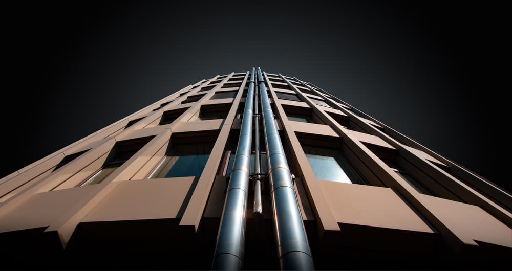 Sleek Urban Architecture by Jörg Vollrath — canvas wall art