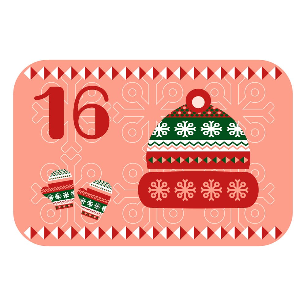 Cozy Christmas Day 16 by Marika Barsrsind β canvas wall art