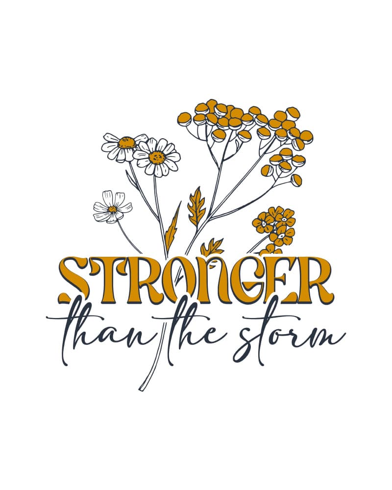 Stronger Than the Storm by Alva Jumath — canvas wall art