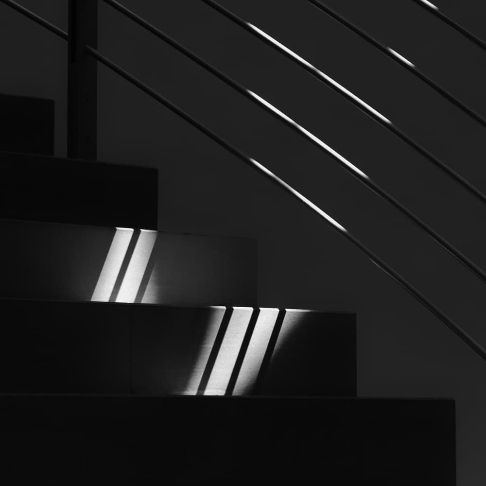 Geometric Light and Shadow by Jeroen van de Wiel — canvas wall art