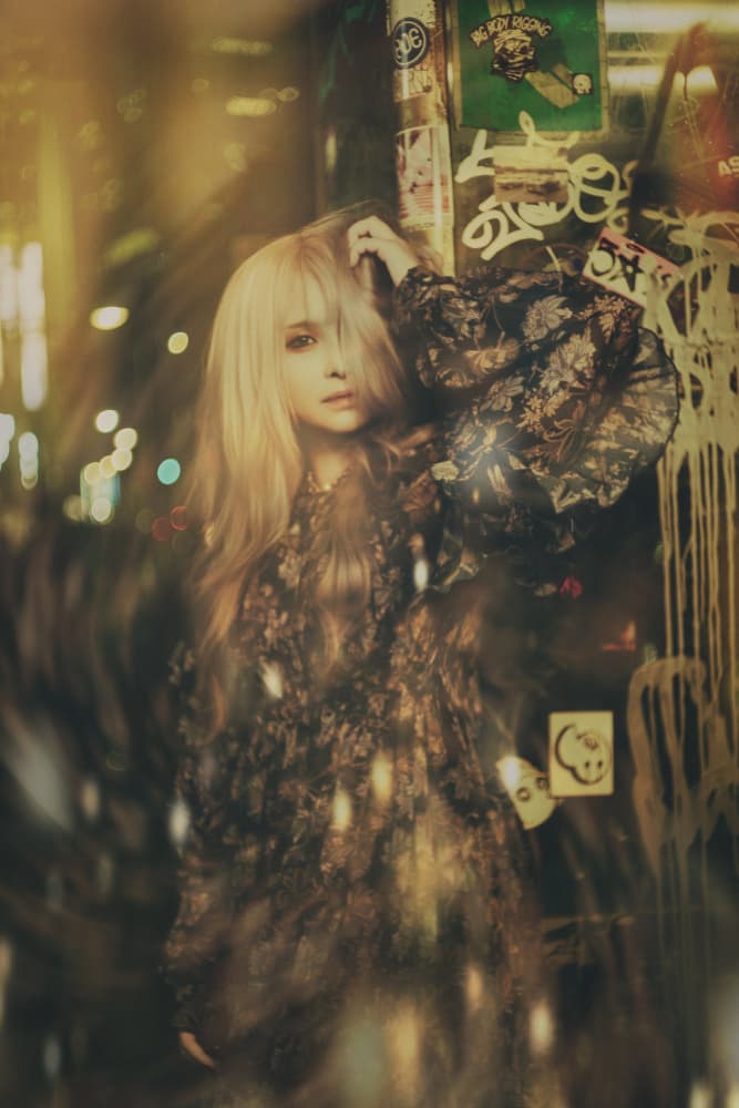 Dreamy City Portrait by KOIKI — canvas wall art