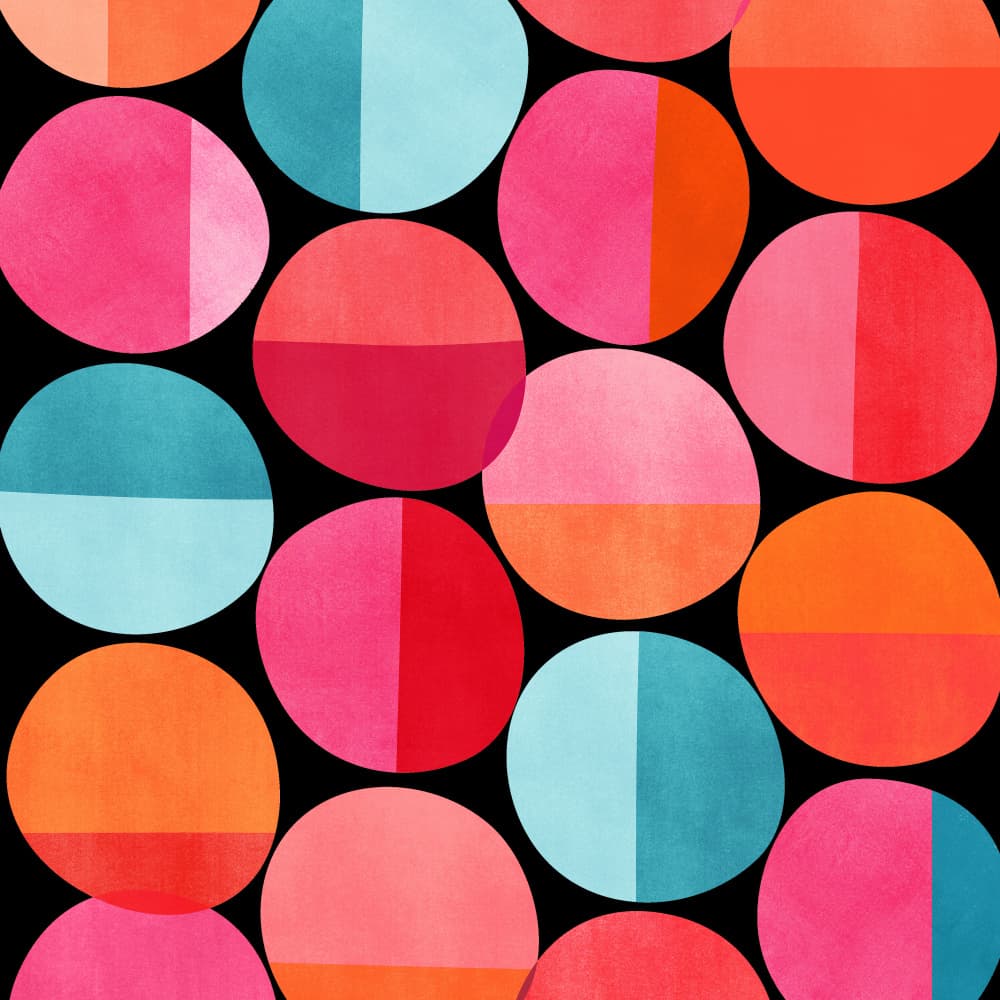 Bright Light Bokeh by Kristian Gallagher — canvas wall art