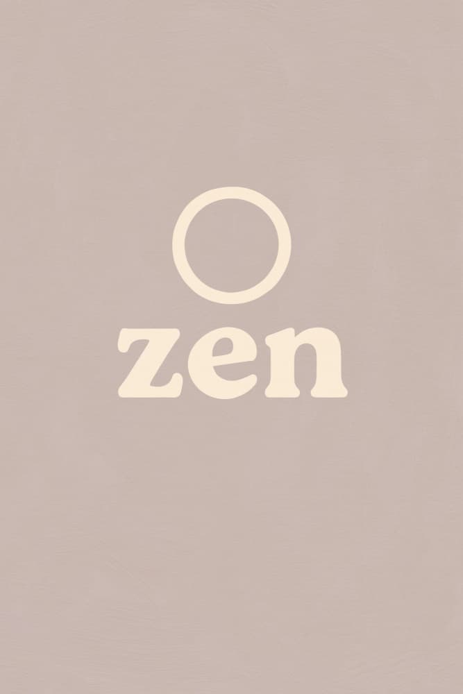 Zen(creme Beige) by Treechild — canvas wall art