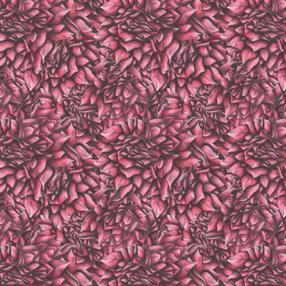 Vibrant Red Foliage by Cecilia Battaini — canvas wall art