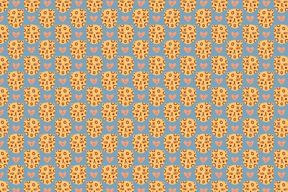 Tigerpatternno02 by Treechild — canvas wall art
