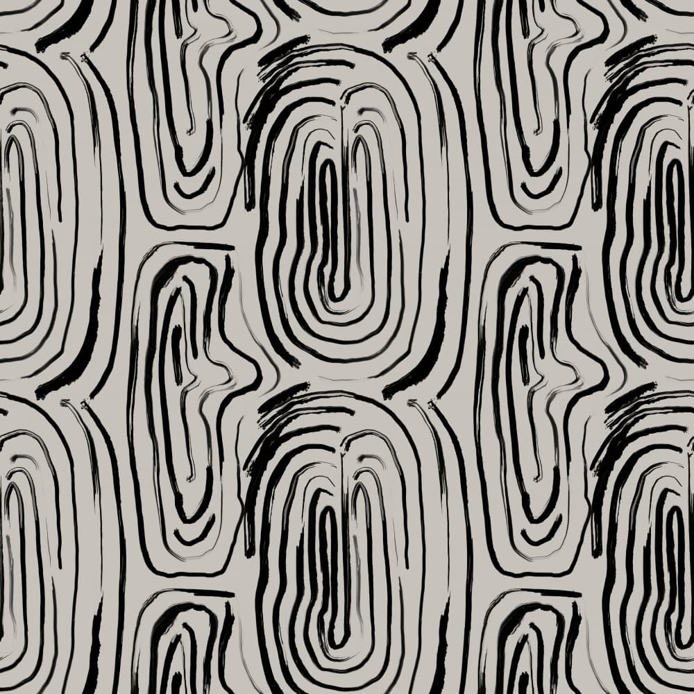 Abstract Hand-Drawn Pattern by Josie George — canvas wall art
