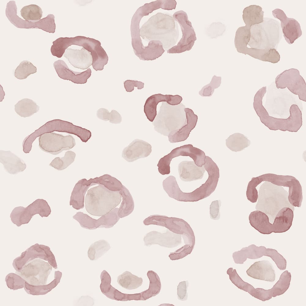 Watercolor Leopard Spots by Irene Demetri — canvas wall art