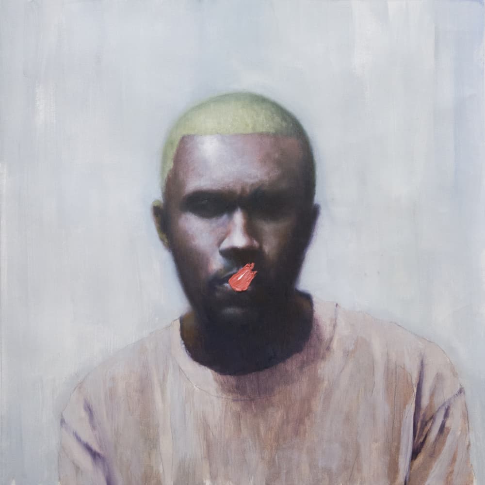 Green Hair Portrait by Alexander Grahovsky — canvas wall art