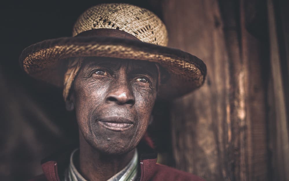 Man In Straw Hat by Marco Tagliarino — canvas wall art