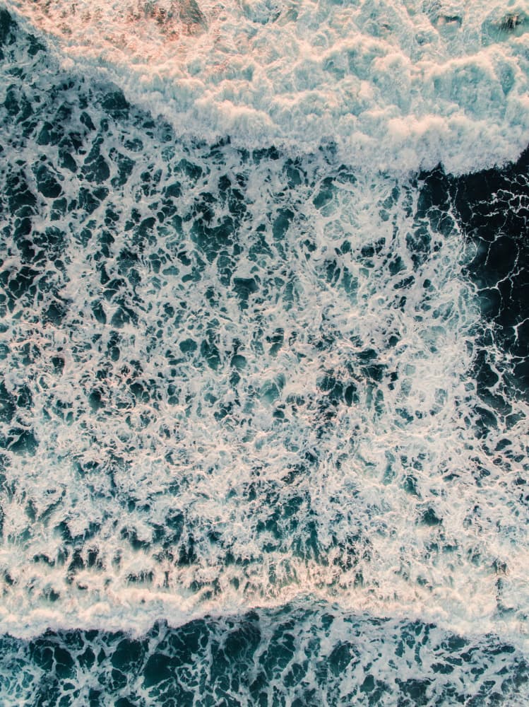 Crashing Ocean Waves by Javier Pardina — canvas wall art