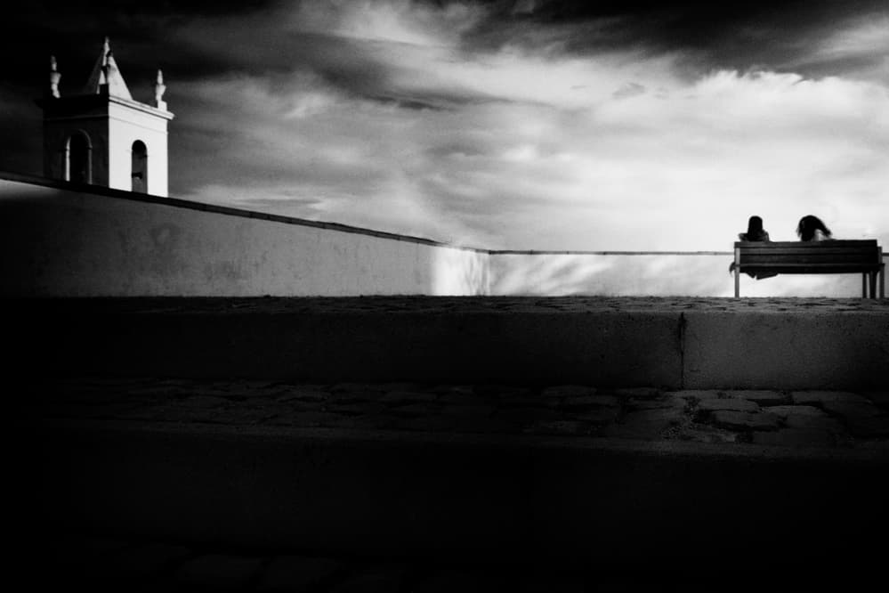 Dramatic Sky Bell Tower by Laura Mexia — canvas wall art