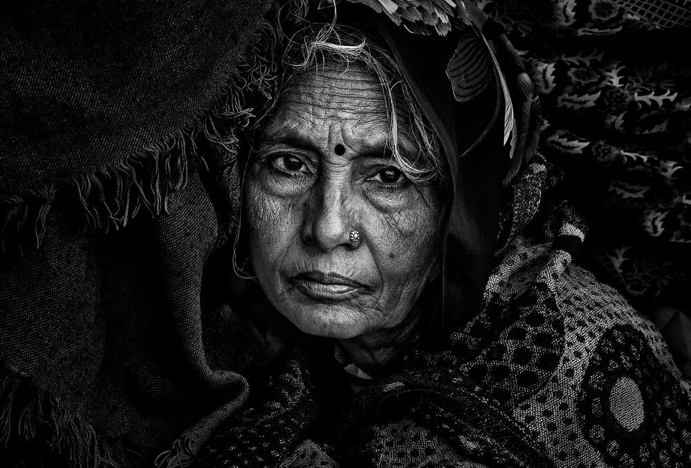 Wise Woman's Gaze by Joxe Inazio Kuesta Garmendia — canvas wall art