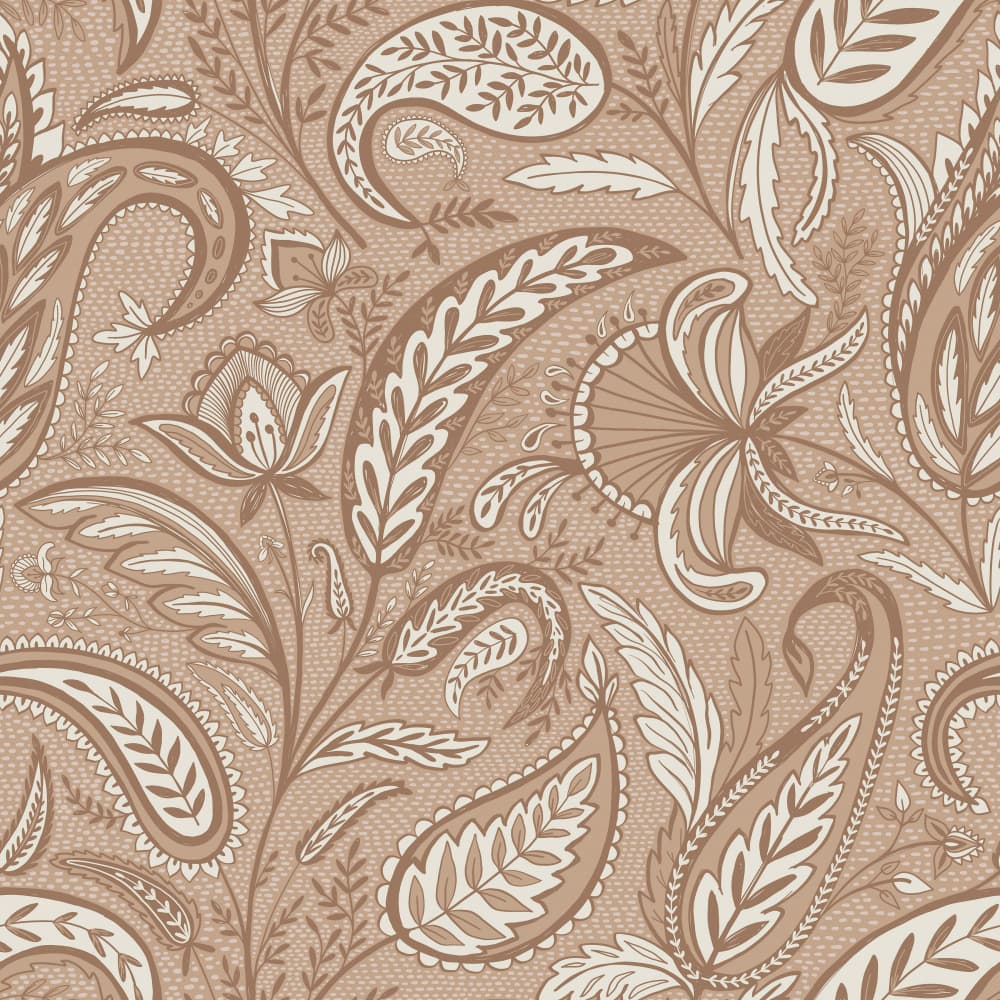 Elegant Paisley Pattern by Alexandra Weise — canvas wall art