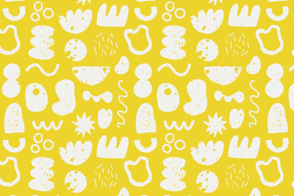 Yellowpatternno09 by Treechild — canvas wall art
