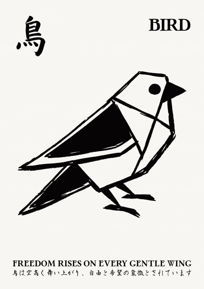 Freedom Bird Origami
