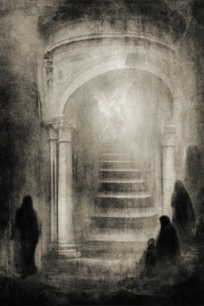 Spiritual Ascent to Light by Charlaine Gerber — canvas wall art