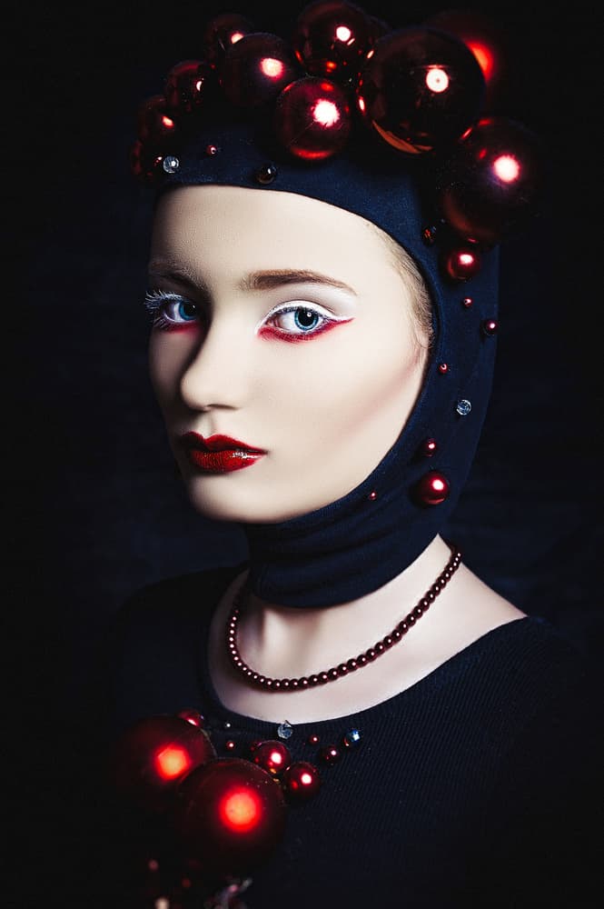 Glamorous Holiday Beauty by Ruslan Bolgov — canvas wall art