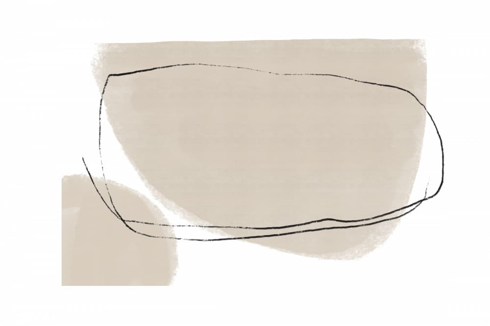 Beige And White Tones by uplusmestudio — canvas wall art