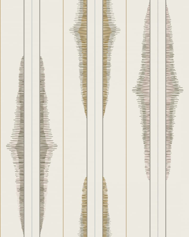Muted Abstract Waves by Annick — canvas wall art