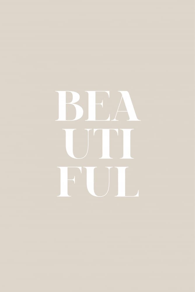 Beautiful Typography Art by Oju Design — canvas wall art