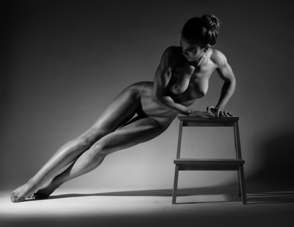 Sculpted Form Study by Anton Belovodchenko — canvas wall art
