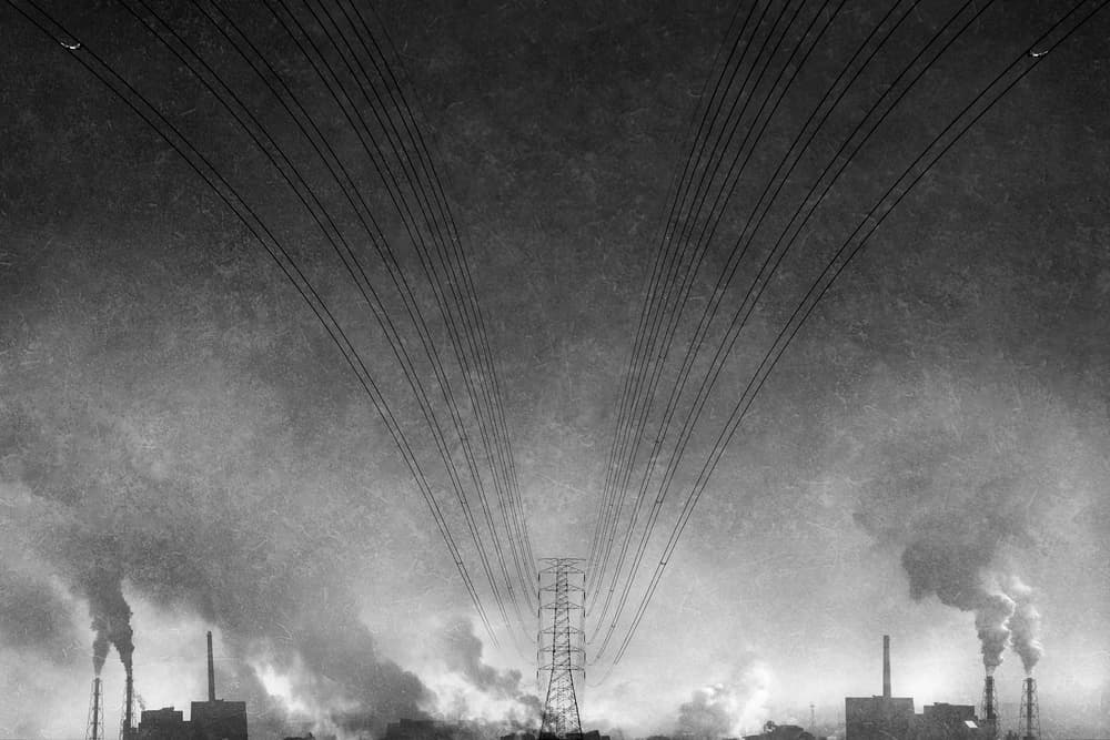 Industrial Power Grid by Ekkachai Khemkum — canvas wall art
