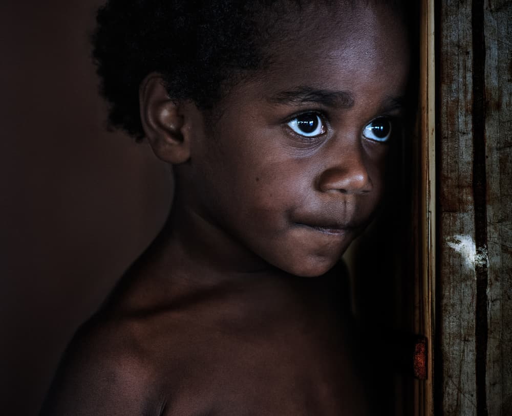 Curious Child Gaze by Joxe Inazio Kuesta Garmendia — canvas wall art