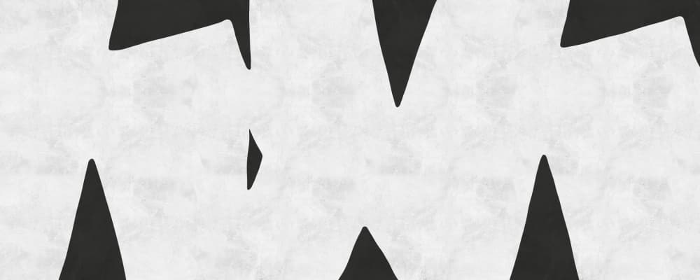 Dynamic Jagged Shapes by Vitor Costa — canvas wall art