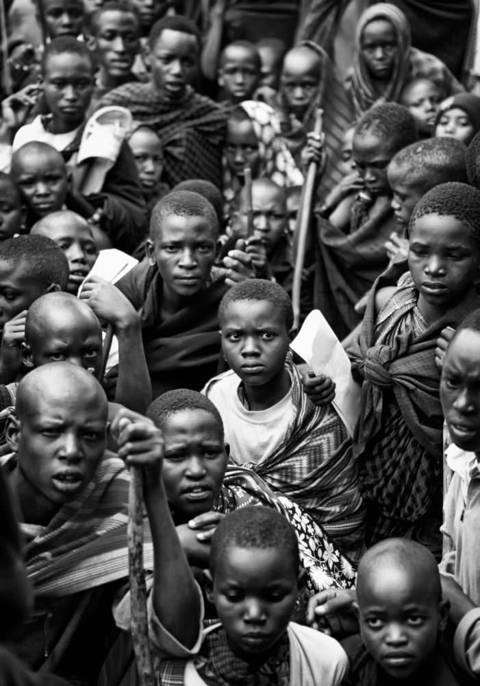 Curious African Youth by Goran Jovic — canvas wall art
