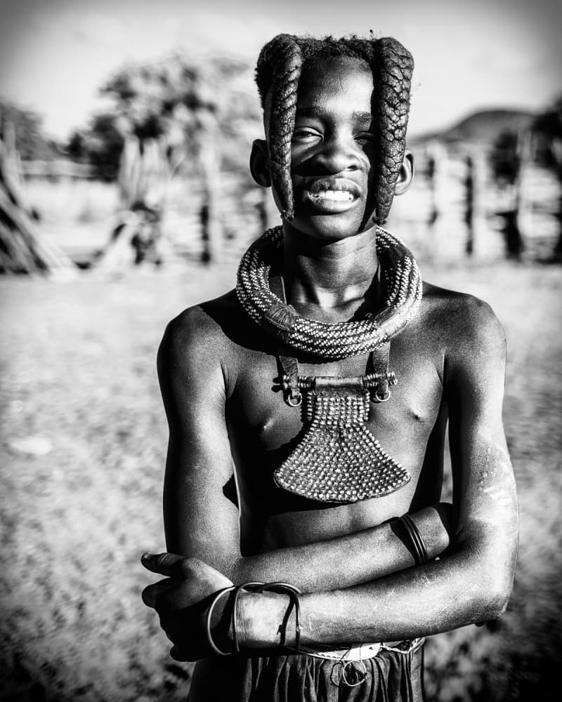 Smiling Himba Man by Pavol Stranak — canvas wall art