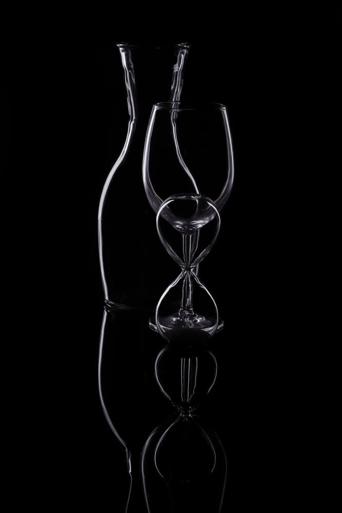 Timeless Glass Still Life by Farid Kazamil — canvas wall art