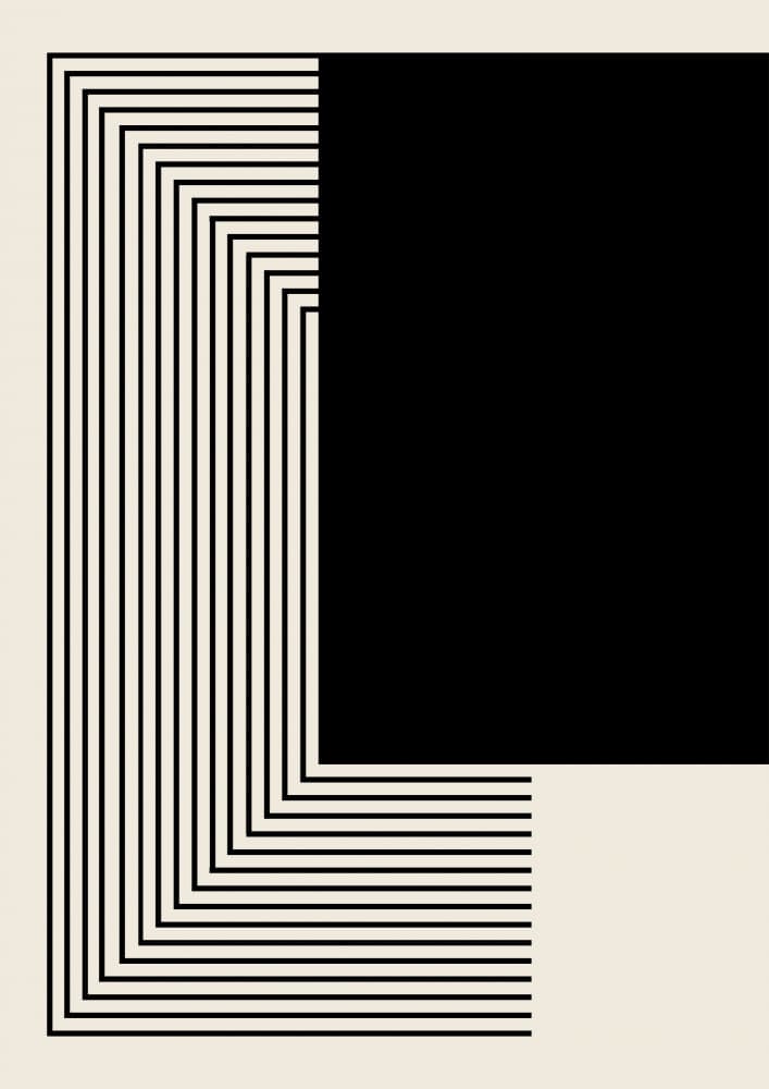 Modern Abstract Lines by Nilesh Kulkarni — canvas wall art