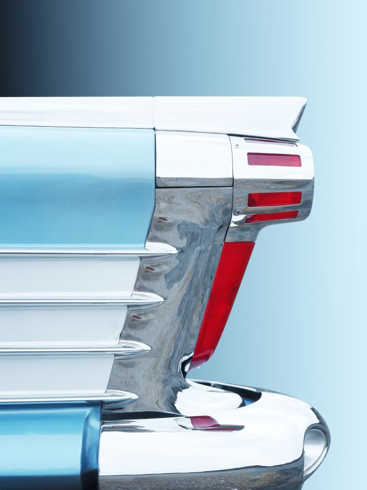 Sleek Automotive Fin by Beate Gube — canvas wall art