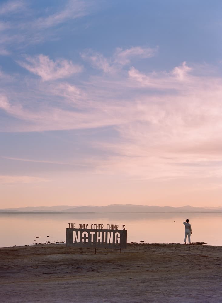 Nothing Sign Horizon by Bethany Young — canvas wall art